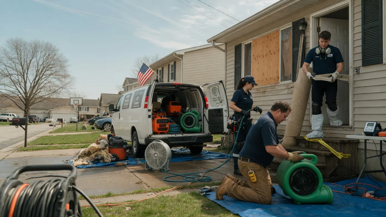 Water Damage Restoration in North Webster, IN near me
